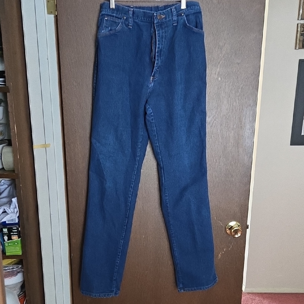 Women's Boot Cut Jeans in Deep Blue